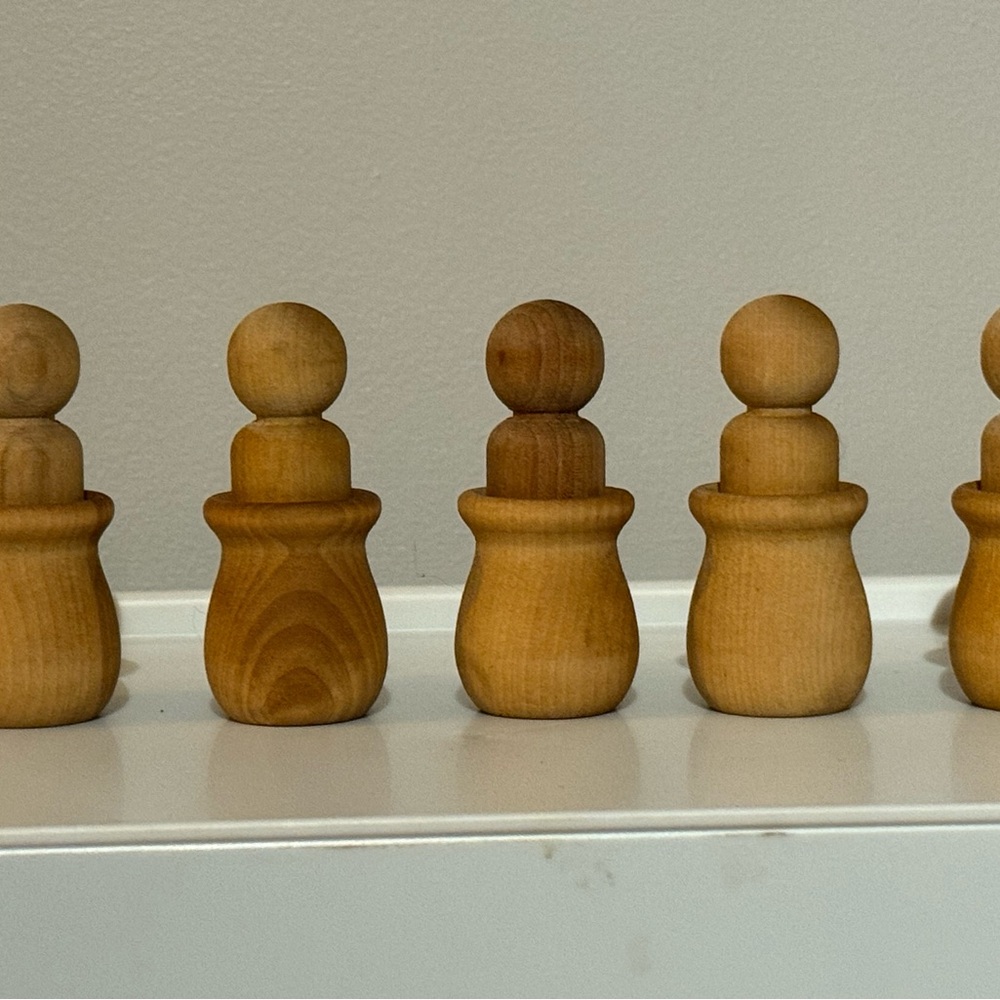 Wooden Peg Dolls